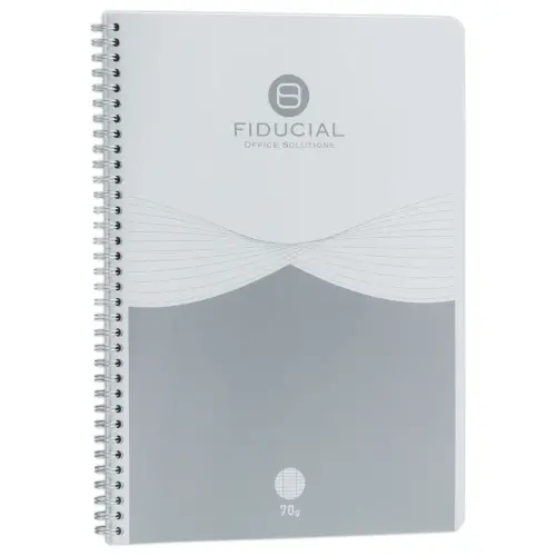 Cahier à spirale A4 - Réglure Séyès - 180 pages - FIDUCIAL