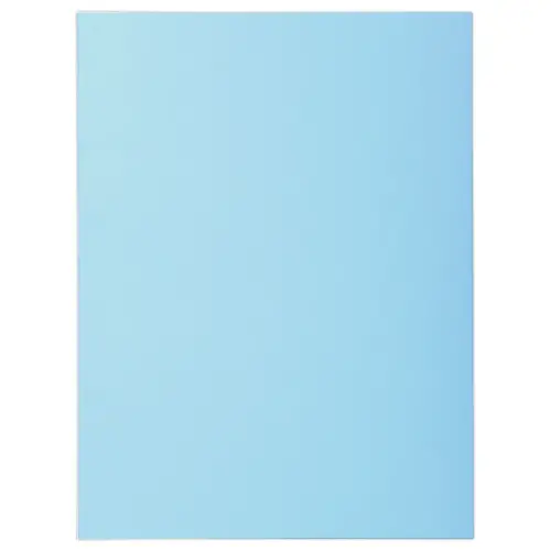 100 Chemises A4+ - 220g - Bleu clair - Fiducial
