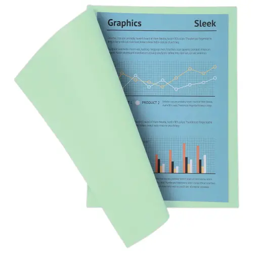 100 Chemises A4+ - Vert pastel - 220g - FIDUCIAL OFFICE SOLUTIONS