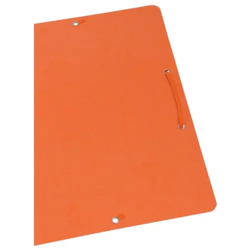 Chemise simple à élastiques en carte - Orange - FIDUCIAL