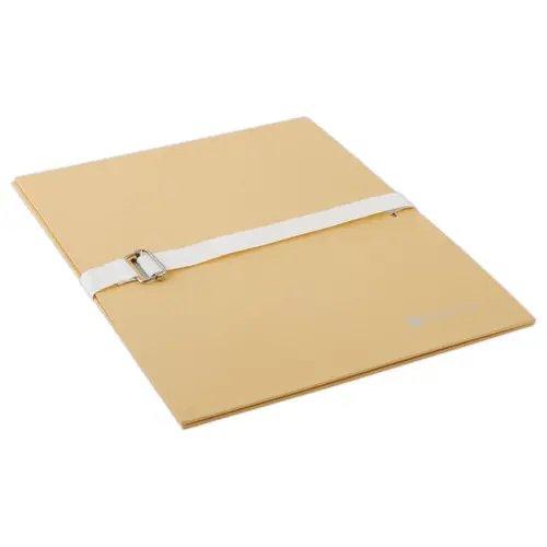 Chemise &agrave; sangle et boucle en m&eacute;tal - Beige - FIDUCIAL 