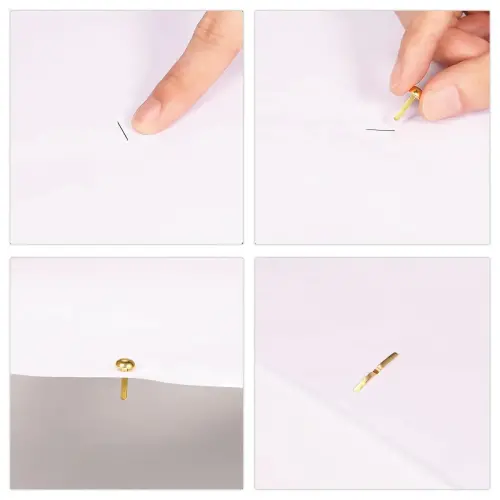 100 Attaches parisiennes 24 mm