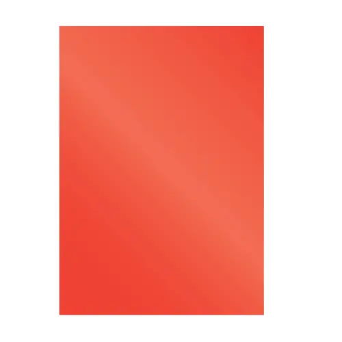 100 Couvertures brillantes pour reliure A4 Glossy - Rouge - FELLOWES 