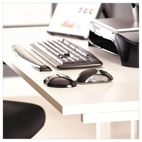 Tapis de souris gel Crystal - Noir - FELLOWES