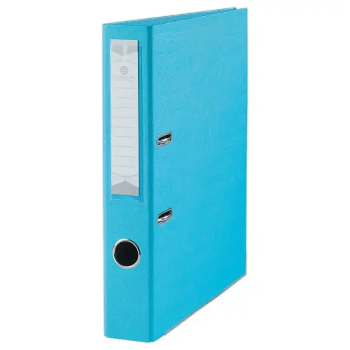 Classeur à levier - Dos 5 cm - Bleu clair - FIDUCIAL