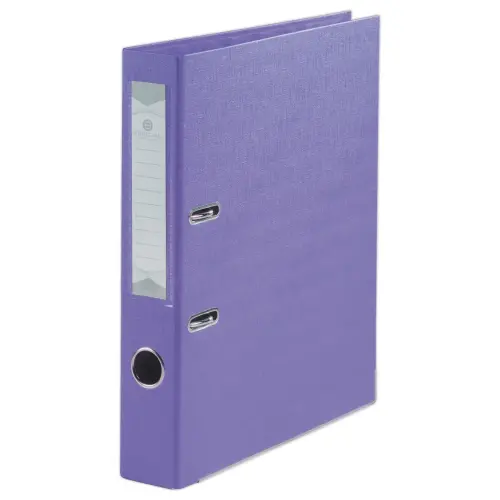Classeur à levier - Dos 5 cm - Violet - FIDUCIAL