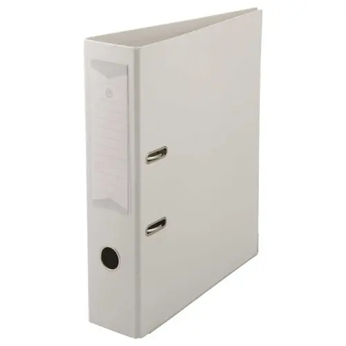 Classeur à levier - Dos 7,5 cm - Blanc - Fiducial