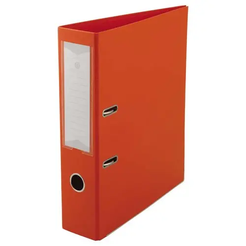 Classeur à levier - Dos 7,5 cm - Orange - FIDUCIAL