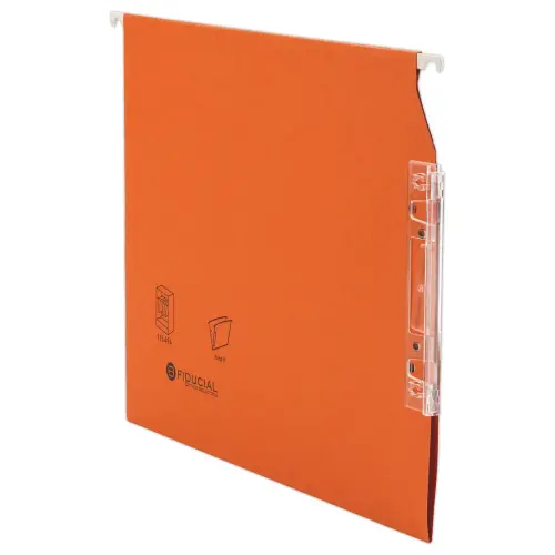 25 Dossiers suspendus Colors - Orange - Fond V - FIDUCIAL