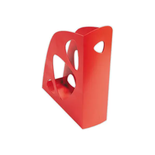 Porte-revues opaque - Dos 8 cm - Rouge - Fiducial 