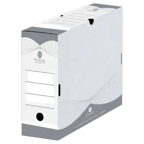 10 Boîtes à archives en carton - Dos 15 cm - FIDUCIAL