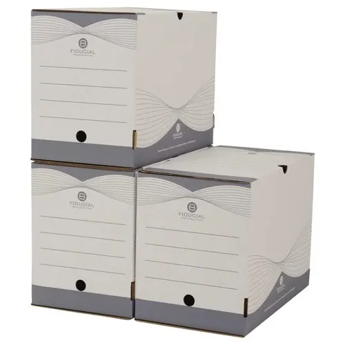 50 Boîtes à archives - Dos 20 cm - Fiducial
