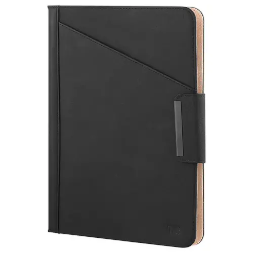 Etui Universelle Folio 10" Noir Smili Cuir & Intérieur doux - T'NB