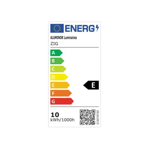 Lampe de bureau LED ZIG 10W blanc, ambiances préprogrammés