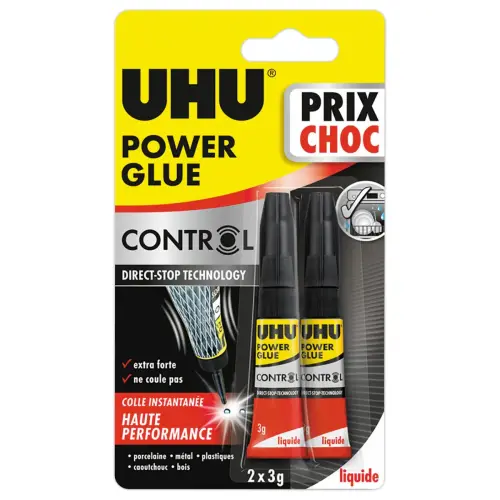 2 Power Glue Liquide & Ultra Forte - UHU 