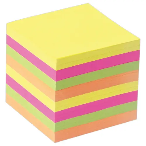 Recharge pour bloc cube - 720 feuilles volantes assorties - ACCESS 