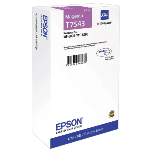 Cartouche EPSON T7542 MAGENTA