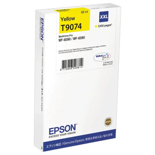 Cartouche T9074 - Jaune - Epson 