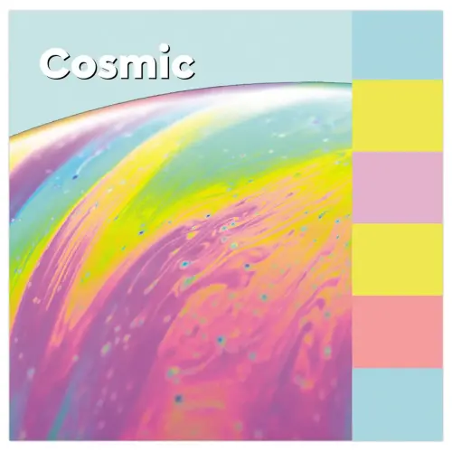 6 Blocs-notes repositionnables Super Sticky - Cosmic - 7,6 x 12,7 cm - 90 feuilles - POST-IT
