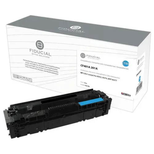 Toner remanufacturé éq. HP CF401A - Cyan