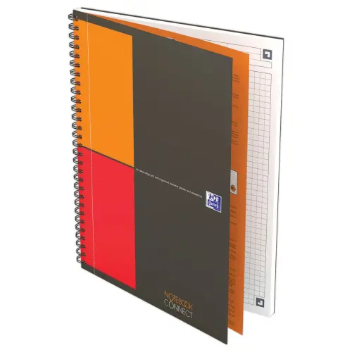 Cahier spirale Notebook B5, 5x5, 160 pages, Oxford International 