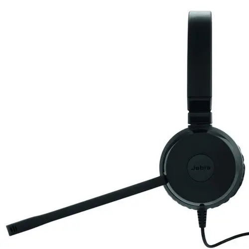 Casque t&eacute;l&eacute;phonique filaire JABRA - Evolve 30 II MS- 2 &eacute;couteurs 