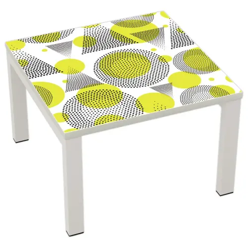 Table basse EASYDESK 60x60 cm blanc
