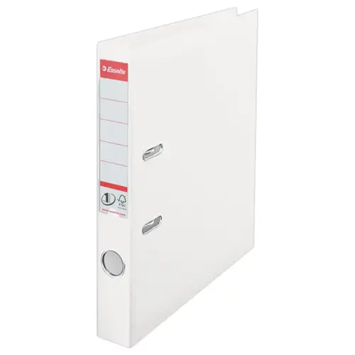 Classeur à levier n°1 Power - Dos 5 cm - Blanc - ESSELTE