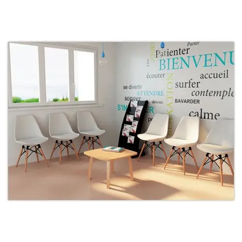 Table basse WOODY 60x60 cm Hêtre