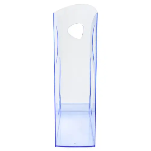 Porte-revues transparent design - Bleu clair - Fiducial 
