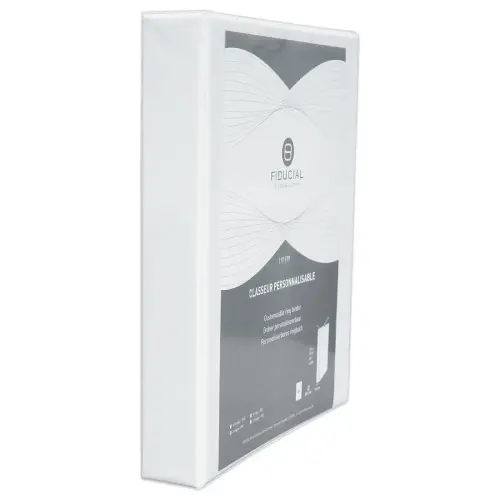 Classeur personnalisable - Anneaux Ø 30 mm - 250 feuilles - FIDUCIAL