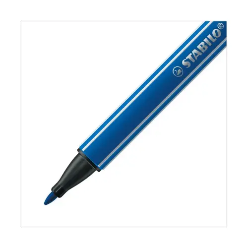 Stylo-feutre pointMax - Pointe moyenne - Bleu - STABILO 