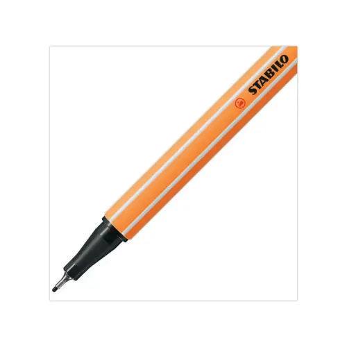 15 stylos-feutres point 88 - Pointe fine - Encre eau - STABILO