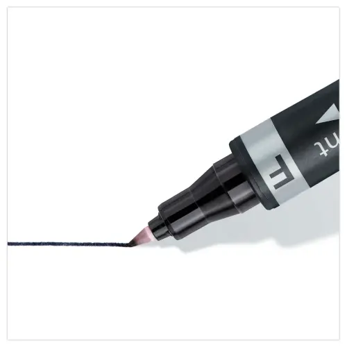 Marqueur permanent double pointe Lumocolor - Noir - STAEDTLER
