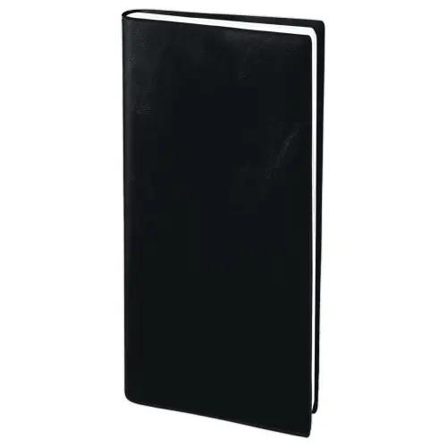 Agenda Quinzainier 17 - 8,8x17cm - Noir - Janvier à décembre