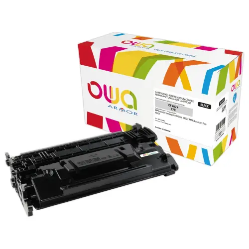 Toner éq. HP CF287X - Haute capacité - Noir - OWA