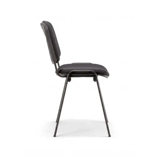 Chaise d'accueil visiteur Iso - Noir