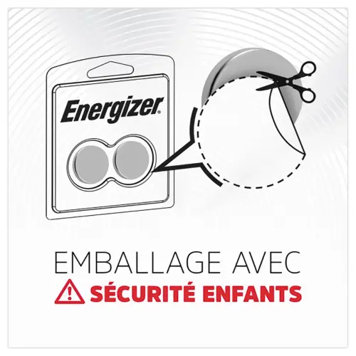 2 Piles lithium- CR2430 (3V) - ENERGIZER 