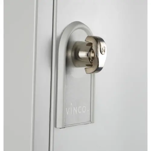 Vestiaire industrie propre 2 colonnes H.180 x L.60 cm Gris.