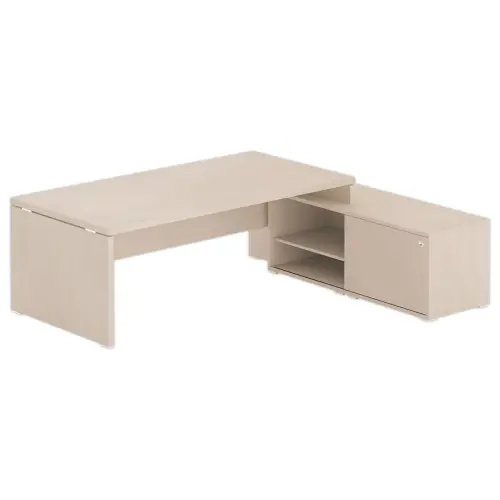 Bureau BOGOTA avec crédence à droite acacia