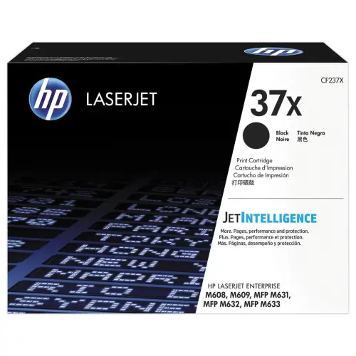 HP 37X CF237X toner noir Grande capacit&eacute; 