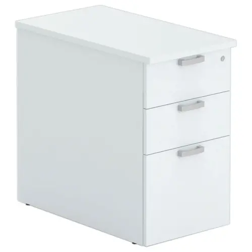 Caisson  3 tiroirs  - Gris - P 80 cm 