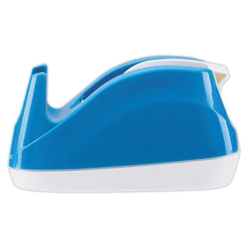 Dévidoir lesté pour rouleaux adhésifs 33m x 19 mm - Bleu - FIDUCIAL OFFICE SOLUTIONS