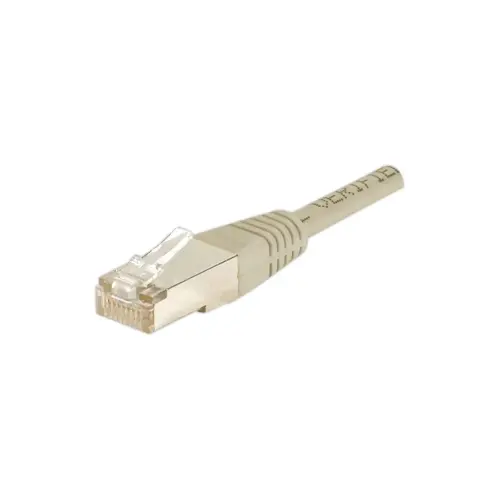 Câble réseau RJ45 FTP CAT5E 0,5m gris
