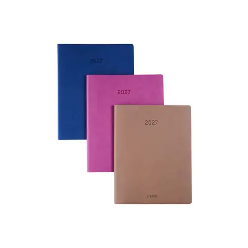 Agenda semainier Colora - 17,1x22 cm - Assortis - Janvier à décembre - BREPOLS