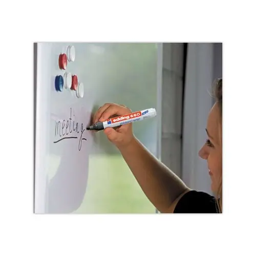 20 Marqueurs 660 (17+3 offerts) - Pointe ogive pour tableaux blancs - EDDING