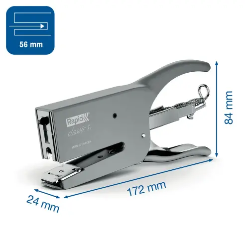 Pince agrafeuse Rapid Classique K1 - Noir - RAPID