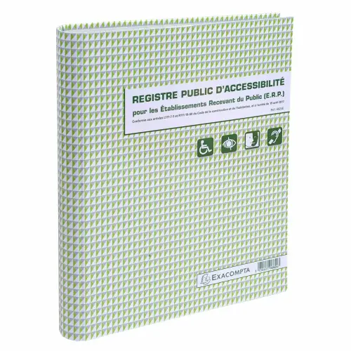 Registre public d'accessibilit&eacute; ERP 