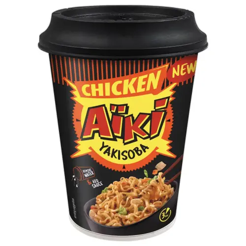 8 AIKI YAKISOBA CUP CHICKEN 120gr