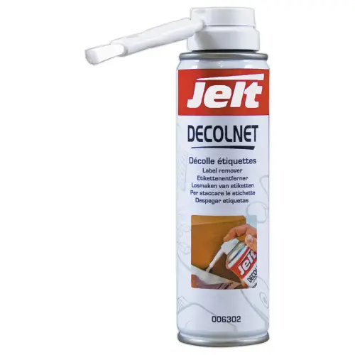 Aérosol Decolnet decolle étiquette JELT 210ml